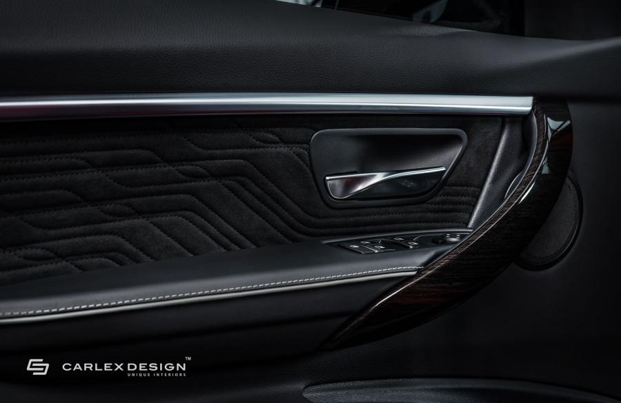 Детали интерьера BMW 320i Sedan by Carlex Design 2017 года  (фото 5 из 11)